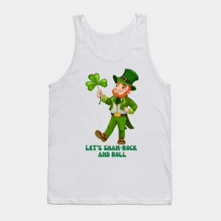 Shamrock and roll Tank Top